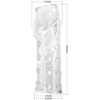 Pretty Love Male Pretty Love BI-026274M Intimate Sleeve Transparent TPE Flexible Fit