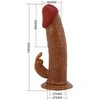 PRETTY LOVE - Marion, universalūs dirželiai, dildo 7.4''TPR, kelių greičių vibracija