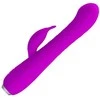 Pretty Love Molly Intimate Rotating Silicone Machine, 20.5cm, Violetinė, USB
