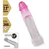Rožinė Pretty Love Neron Extension Sleeve Rožinė 6 cm TPR Atsparus vandeniui Model