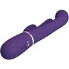 Dark PRETTY LOVE - Shonia tamsiai violetinė, mirksintis švelnumas, 7 smūgių funkcijos 7 vibracijos funkcijos