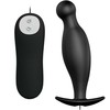 Pretty Love Silicone Intimate Plug 12-Mode Juodas Remote-Controlled