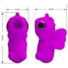 Pretty Love Smart Pretty Love Mini Magic Unicorn Finger Device Violetinė USB Atsparus vandeniui