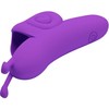 Pretty Love Snail Intimate Finger Device 10 Modes Violetinė USB Rechargeable