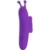 Pretty Love Snail Intimate Finger Device 10 Modes Violetinė USB Rechargeable