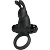 LYBAILE Pretty Love Vibro Penis Ring Rabbit I Juodas