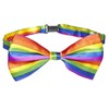 Diablo Picante Rainbow Pride Bow Tie - Colorful LGBT Flag Priedas