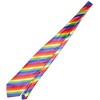Diablo Picante Rainbow Pride Tie - Colorful LGBT Flag Design Priedas