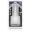 PUMP ADDICTED Transparent Sleeve - Flexible TPE Pleasure Priedas