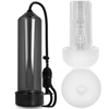 Pump Addicted RX5 Juodas Vacuum Pump with Intimate Sleeve Priedas