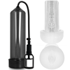 Pump Addicted RX7 Juodas Vacuum System with Stimulation Sleeve 24cm