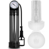 Pump Addicted RX9 Juodas Vacuum Device with Intimate Sleeve, 30cm