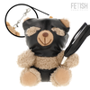 Rebel Fetish Submissive Luno Collectible Teddy Bear with Juodas Mask &amp; Whip