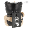Rebel Fetish Submissive Luno Collectible Teddy Bear with Juodas Mask &amp; Whip