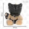 Rebel Fetish Submissive Momo Collectible Plush - Model 8, Unique Priedas, Juodas