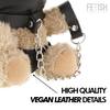 Rebel Fetish Submissive Momo Collectible Plush - Model 8, Unique Priedas, Juodas