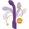 Rožinė Rewolution Rewoflex Flexible Vibrating System, 10 Modes, Rožinė, 22 cm