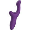 Rožinė Rewolution Rewokiss Dual Motor Vibrator - Flexible Silicone, 18.5 cm, Rožinė