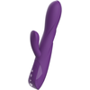 Rožinė Rewolution RewoRabbit Flexible Dual Motor Vibrator - Rožinė, 21 cm