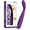 Rewolution REWOSTIM Flexible Silicone Vibrator, Atsparus vandeniui, Rechargeable 19cm