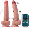 Rock Army Rockarmy Dual Density Leopard 23cm Intimate Device with Suction Base