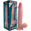 Rock Army Sherman Dual Density Intimate Model 24cm Natural TPE Suction Base