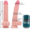Rock Army RockArmy Kingcobra Liquid Silicone Model 24cm Natural with Suction Base