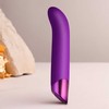 Rocks-Off Chaiamo G Vibrator Violetinė - Curved Silicone, 10 Modes, Atsparus vandeniui