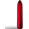 Rocks-Off Rechargeable Vibrating Bullet Poppy Raudona - Compact Atsparus vandeniui Model