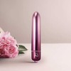 Rocks-Off RO-90 Parlor Prince Compact Vibrating Bullet Violetinė 90mm