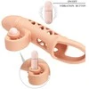 ROMANCE Flesh Extended Sleeve Vibrating Intimate Support, Natural Color