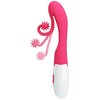 Rožinė ROMANCE - Rožinis VIBRATOR AND STIMULATOR 30 SPEEDS