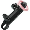 PRETTY LOVE - ROMANCE - VIBRATING PENIS SLEEVE Juodas