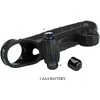 Romance MC64 Vibrating Extension Sleeve Juodas TPE Adjustable Ring