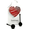 Saninex Sextoys Saninex Clever Juodas Ball - Silicone Pelvic Floor Trainer, 120 mm