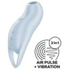 „Satisfyer Pocket Pro 1“ klitorio stimuliatorius su slėgio bangomis Mėlyna