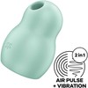 Satisfyer Pro To Go 1 Double Air Pulse Vibrator - Compact Travel Model