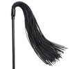Secretplay 100 Fetish Secret Play Dual-Sided Intimate Priedas Juodas Feather &amp; Whip 21cm