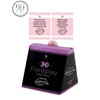 Secretplay 100 Games Secret Play Challenge 30 Days Couples Activity Card Game FR/PT 110x110mm
