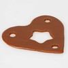 Secretplay Cosmetic Secret Play Chocolate-Flavored Edible Gummy Thong, Heart-Shaped, Unisex