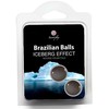 Secretplay Cosmetic Secret Play Set 2 Brazilian Balls Iceberg Effect Intense Cooling Massage Oil