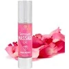Secretplay Cosmetic Rožinė Secret Play Rožinė Petals Massage Oil 50ml - Rose Aroma, Airless Pump
