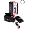Secret Play Metal Plug L Raudona Diamond Base Aluminum 9.5cm