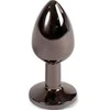 Secret Play GUNMETAL BUTT PLUG S