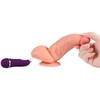 SHEQU Soldier 16 cm Vibrating Silicone Device with Remote Control