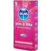 Skins Dots &amp; Ribs Premium 8-Pack Textured Latex Condoms Vanilla Scent
