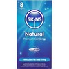 Skins Natural Premium Latex Condoms 8-Pack Ultra-Thin Vanilla Scented