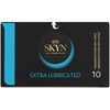 SKYN Extra Lubricated Polyisoprene Protection 10-Pack, Ultra-Comfort