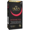 SKYN Intense Feel Polyisoprene Textured Condoms 10-Pack Wavy Design