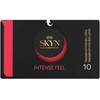 SKYN Intense Feel Polyisoprene Textured Condoms 10-Pack Wavy Design